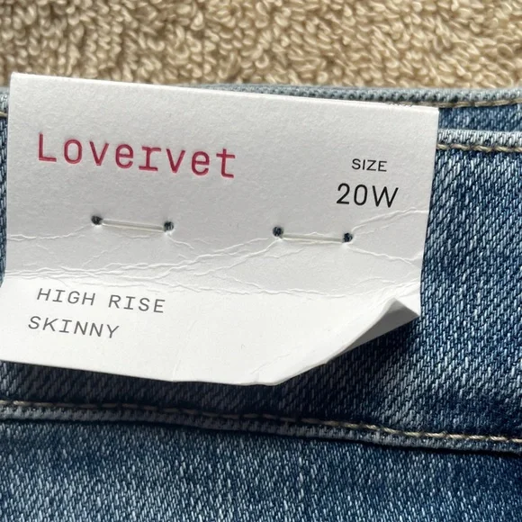 Lovervet 20W NWT Women's Skinny Jeans - Picture 3 of 10